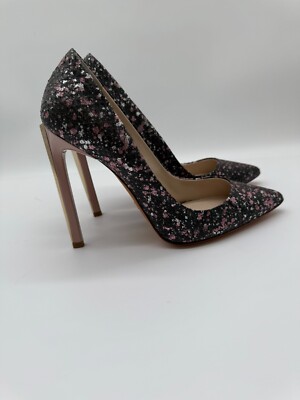 Ralph & Russo Damen Pumps Python Schwarz Modell RR1001