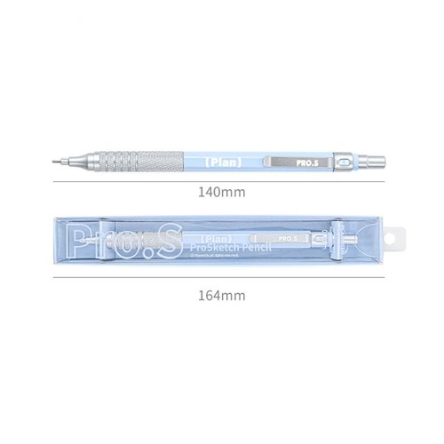 0.5/0.7mm Automatic Pencils Metal Exam Pen New Low Center of Gravity Pencil - Picture 2 of 16