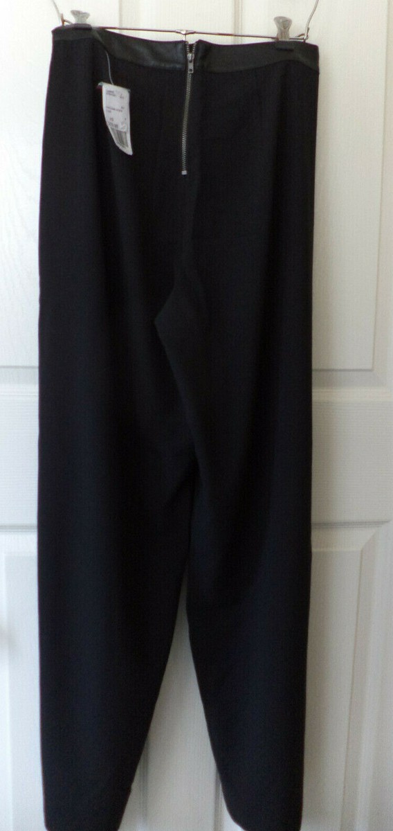black dress pants forever 21 Foldover Flare Pants main image 0