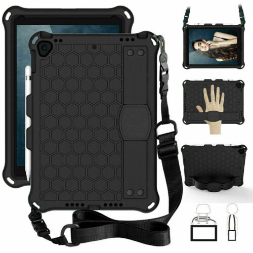 Stand Strap Cover Shockproof Rubber Case for iPad 10th 9 8 7 5 6 Mini 2022 Air 5 - Picture 20 of 76