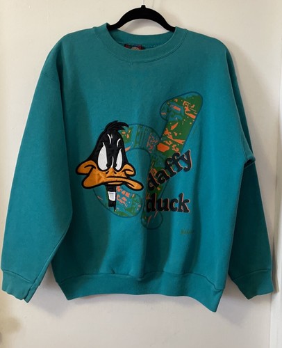 vintage Daffy Duck pullover sweater | eBay