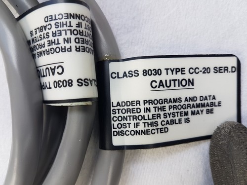 Square D Class 8030 Type CC-20 Series C Power Supply Cable P1 Connector - Unused - Picture 14 of 18