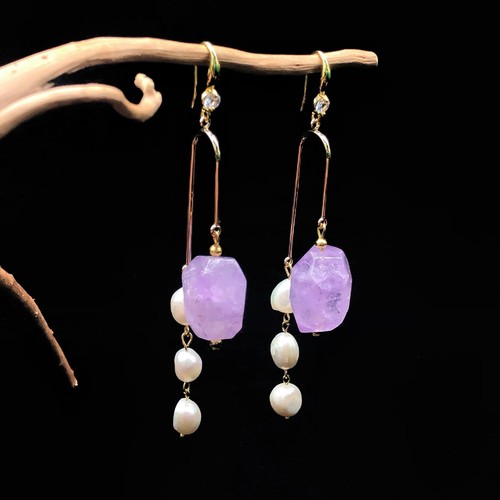 Elegant Women Long Drop Dangle Earrings Natural Freshwater Pearl Tassel Jewelry - Picture 8 of 17