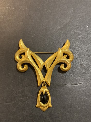 Vintage karl lagerfeld brooch - Gem Vintage karl lagerfeld brooch - Gem