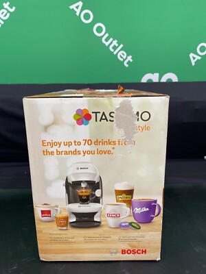 Bosch Tassimo Pod Coffee Machine White TAS1104GB #LA53087