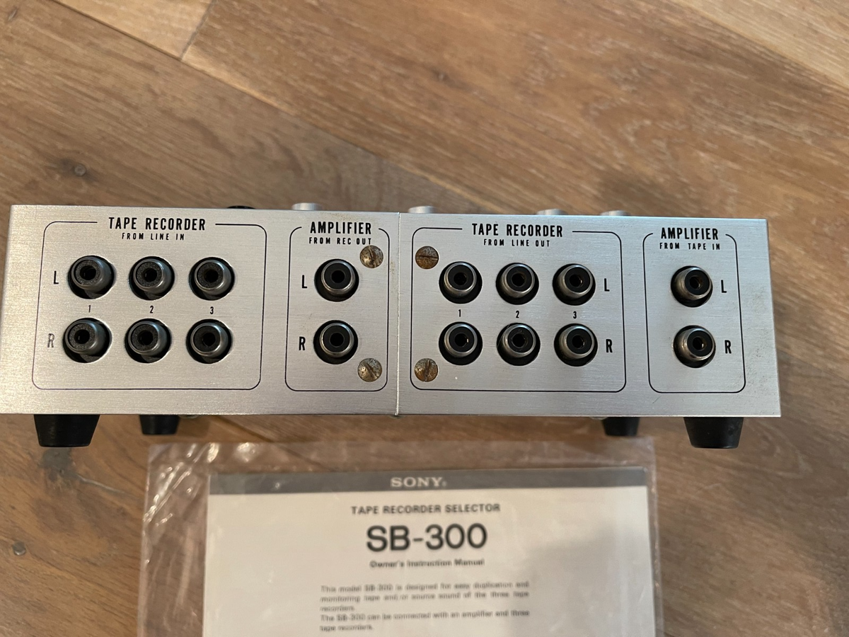 ソニー ♪♪SONY テープコーダーセレクター ASS-300×2台/AKAI DS-5×