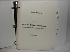 Digital Signal Processing As Applied to Communication Systems. Course Notes.