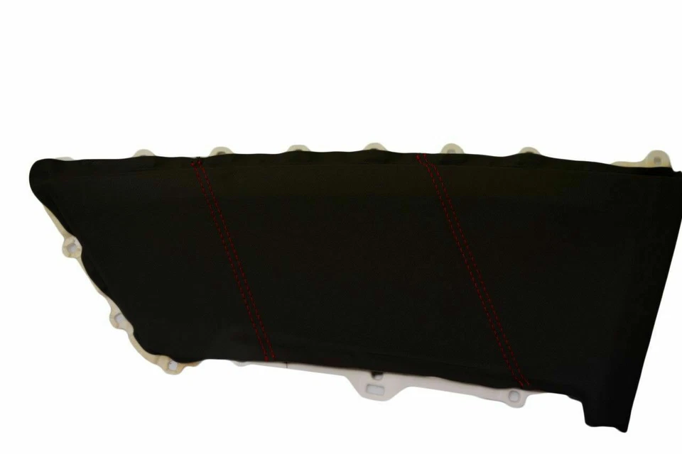 Подходит для Honda Civic Coupe 2012-2015 годов выпуска чехол-вставка из ПВХ кожи дверная панель красный шов - Изображение 3 из 4