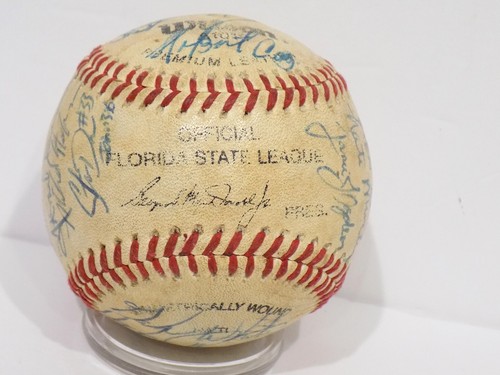 CHIPPER JONES HOF +27 Signed Pre Rookie Auto FL State League Baseball JSA 💎LOA - Picture 5 of 11