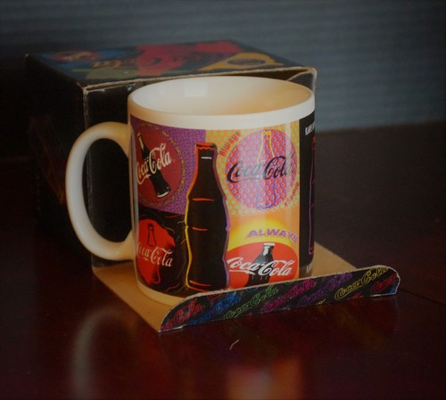 95’ Vintage Coca-Cola ALWAYS FUN Coke Collector's Mug, Coffee / Tea Cup & Box - Picture 10 of 10