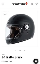 motorcycle helmets full face dot black matte