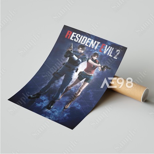 Resident Evil Video Game Poster Art Print Wall Home Room Decor CAPCOM PS XBOX PC - Picture 152 of 279