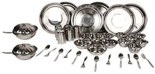 Stainless Steel Dinnerware Set 40 Pieces Gifting Any Festival Occasions Use Home