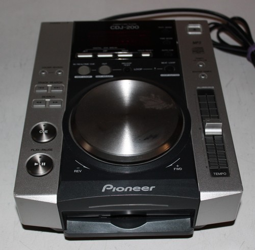 Pioneer CDJ-200 DJ Turntable Player Controller Mix Loop CD AS IS