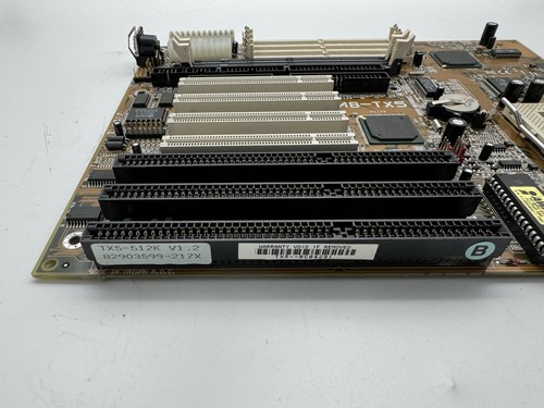 Abit socket 7 at motherboard ab-tx5, 3x isa, 4x pci, 2x dimm, 4x simm, intel ch - Picture 2 of 4