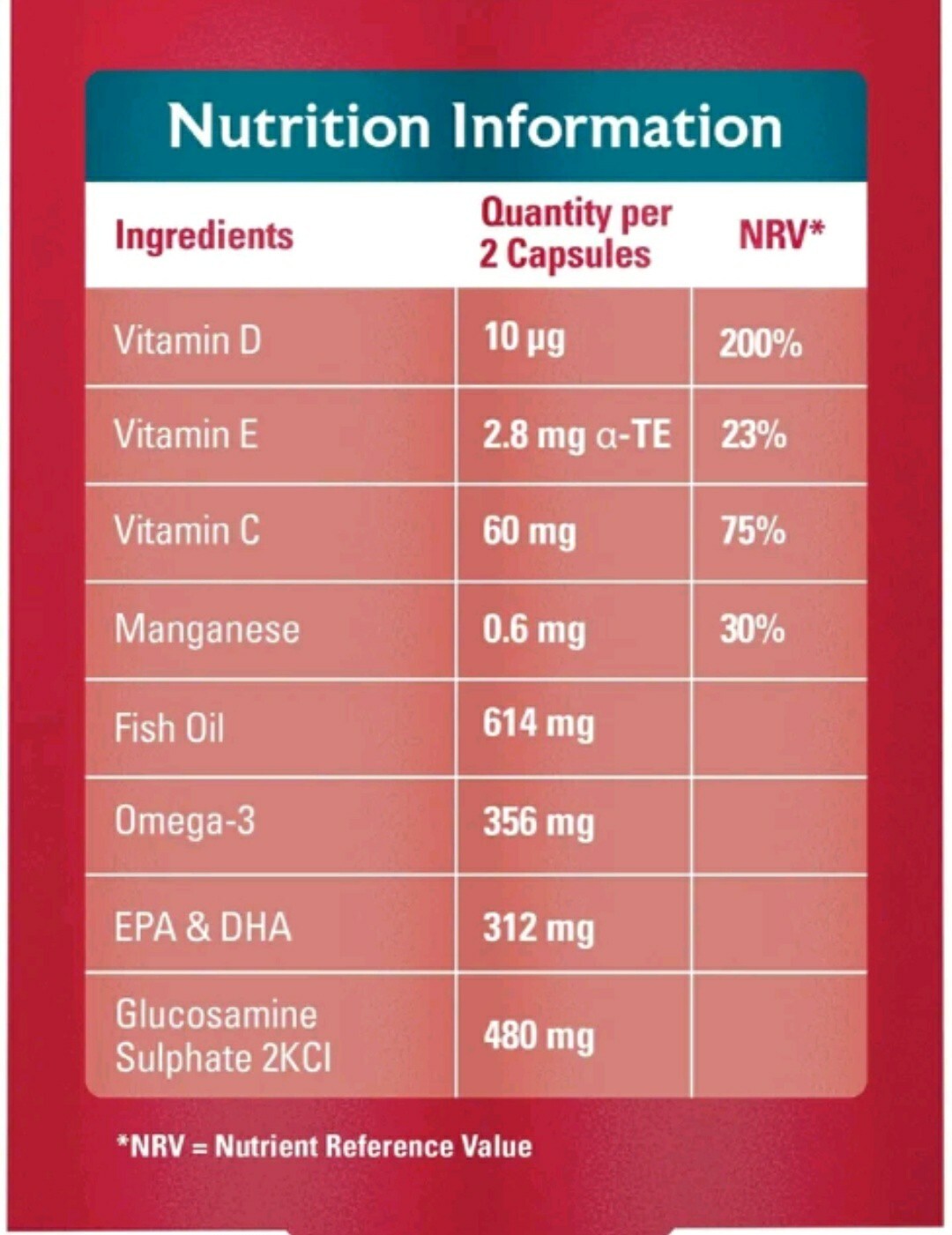 Seven Seas Joint Care Supplex 30 Capsules Glucosamine Omega3 Vitamins