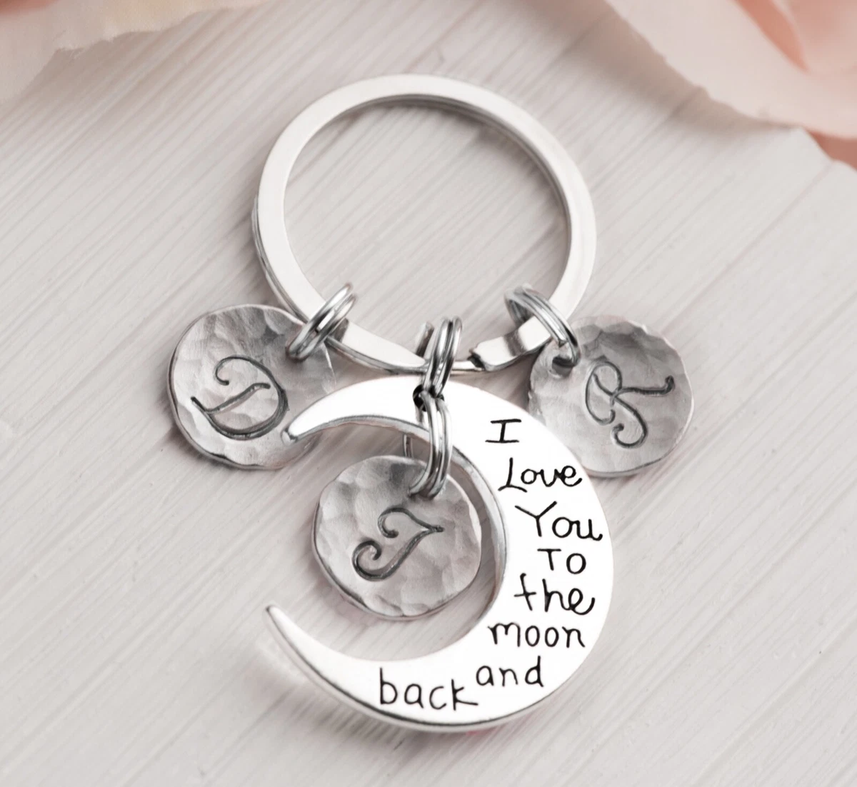 Portachiavi Per Mamma In Acciaio Inox Con Incisione - Regalo Per Festa Della Mamma, Compleanno, Da Figlia O Figlio