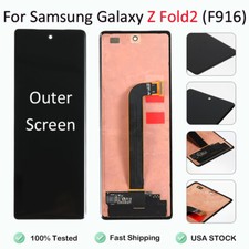 LCD Display For Samsung Galaxy Z Fold2 F916 5G Outer OLED Touch Screen Assembly
