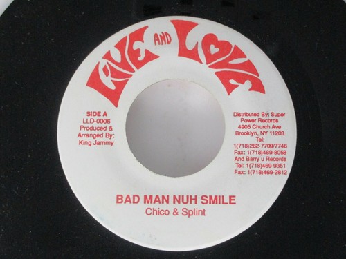 Chico & Splint Bad Man Nuh Smile / Version 45 Live and Love - Afbeelding 1 van 2