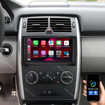Für 2004-2012 Mercedes-Benz A/B-Klasse W169 W245 Autoradio Android 13 GPS Navi