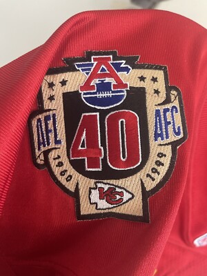 1999 Puma Authentic Derrick Thomas Home Jersey 40th Ann Kansas