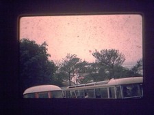 1 35mm Slide cityscape landscape travel 60s Bus Transport 