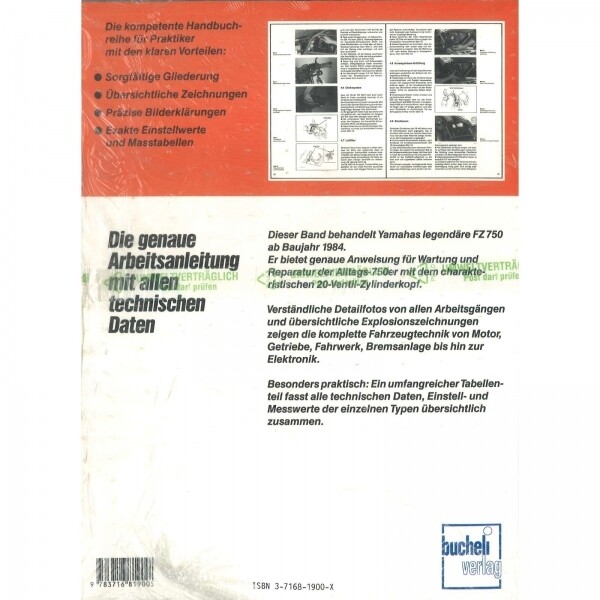 Thumbnail - Kawasaki Zxr 400 (1992-1999) Reparaturanleitung Bucheli Verlag
