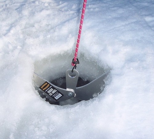 Digger Anchor Ice Angels - Portable Fish House Shanty Anchor Tie Down 2 Pack - Bild 2 von 3