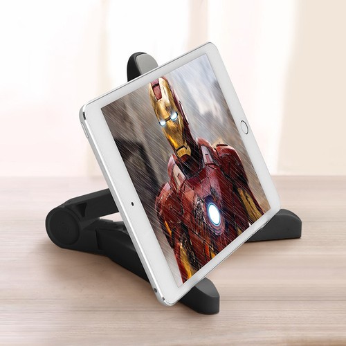 Foldable Tablet Desktop Mount Stand Holder For IPhone iPad Cell Smart Phone - 第 4/5 張圖片