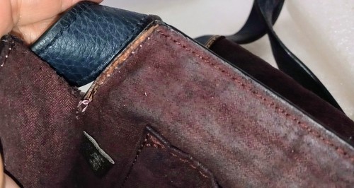 COACH 2316 REMI Signature Colorblock Saddle Bag MULTI Leather/Coated Canvas 7x8 - Picture 8 of 21
