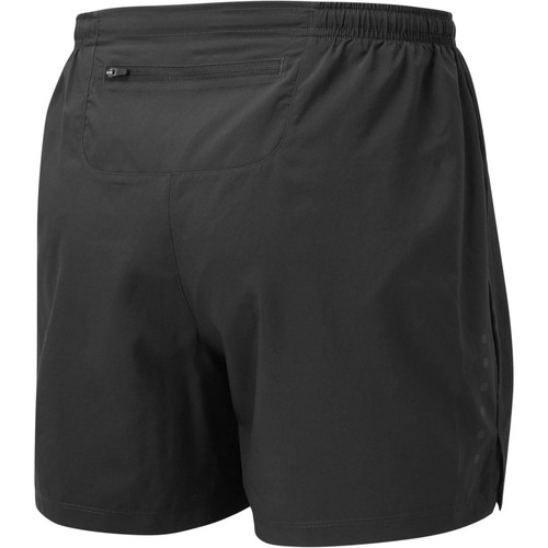Ronhill Core Mens Running Shorts Black 5 Inch Lined Breathable Reflective Run - Picture 2 of 2