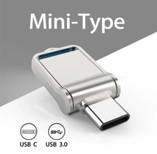 Waterproof 128GB Type-C USB 3.0 OTG Dual Drive Flash Drive Memory Stick U Disk
