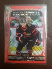 2021-22 Shane Pinto Red Surge Marquee Rookies O-Pee-Chee Platinum Hockey...