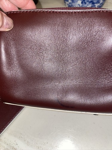 Alexander Wang Vanity Mini Chastity Clutch Bag Cordovan (Deep Burgundy) $695 New - Picture 6 of 15