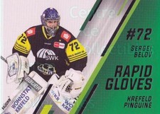 2020-21 German DEL Rapid Gloves #8 Sergei Belov