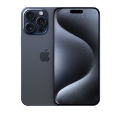 Apple iPhone 15 Pro Max - 256 GB - Blue (Verizon) with TIKTOK and Lemon8