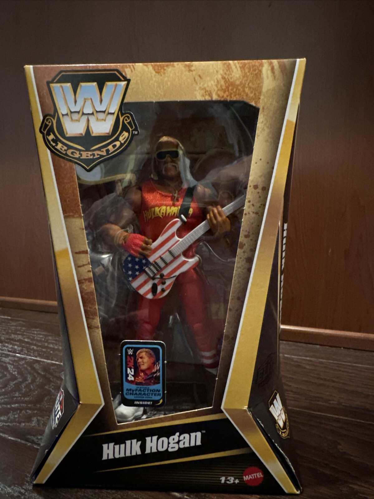 Hulk Hogan with Guitar WWE Legends Elite Collection Series 23 Action Figure 2024