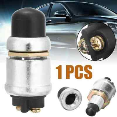 Waterproof 50A 12V Car Boat Track Switch Push Button Horn Engine Start Starter