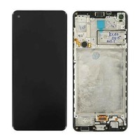 Original Samsung Galaxy A21S A217F Pls Lcd Display Touchscreen Bildschirm Rahmen