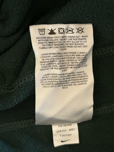 Nike Therma-Fit Michigan State Spartans Sweatpants Men’s Size Medium Green Pants - Picture 12 of 13
