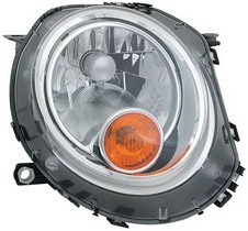 Phare avant droite Mini Cooper R56 R57 R55 R58 R59 optique de remplacement feux de croisement
