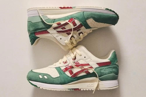 Kith Ronnie Fieg × Asics Gel-Lyte 3 Reamastered Italy 1201B014-201 Men's Size image 5