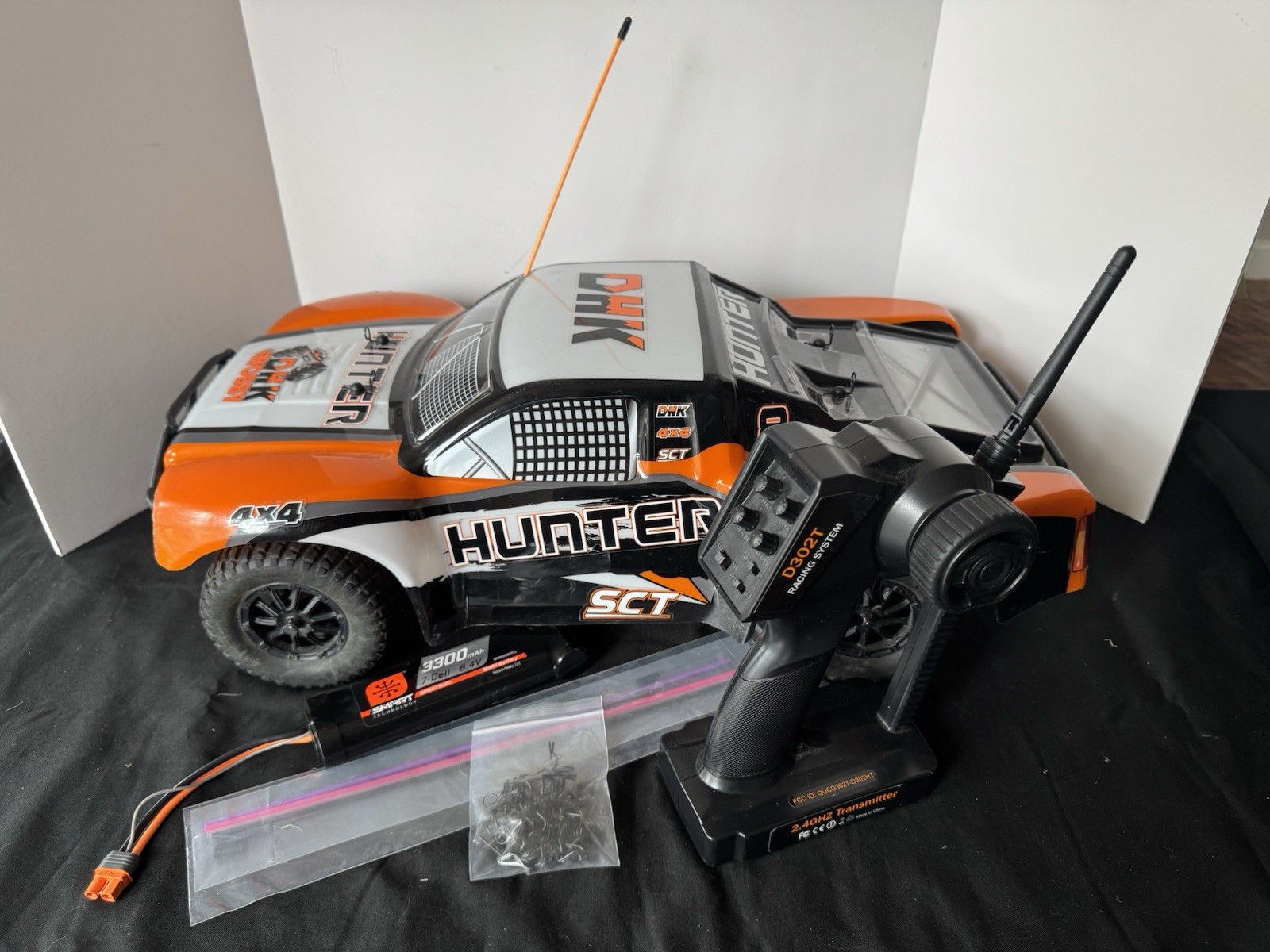DHK Hobby Vintage SCT 2S Hunter 1/10  4wd RC Truck Working t