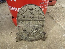 John Tann's Reliance Cast Iron Safe Plaque