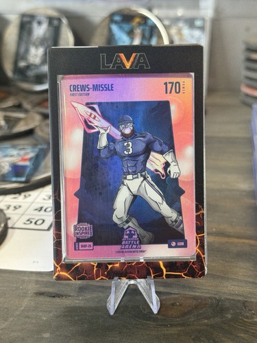 Bo Jackson Battle Arena- Crews-Missle - Bubblegum SSP - Dylan Crews 1st Edition