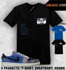 Tee Shirt Matching AJ 1 Low OG Voodoo Alternate Match Sneaker Sneakerhead Badge