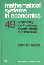 Adjacency on Polytopes in Combinatorial Optim...