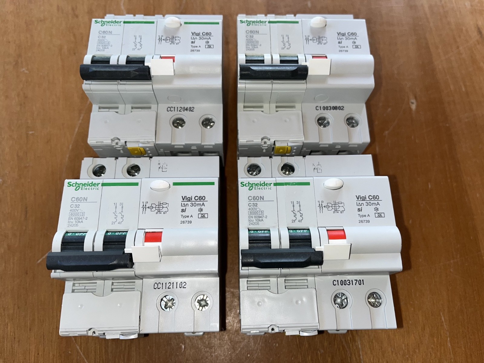 Disjoncteur différentiel 32A 30mA Schneider bipolaire type A SI pour tableau électrique