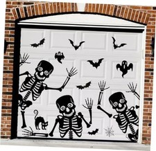 27Pcs Halloween Garage Decoration Magnet Dancing Skeleton Ghost Refrigerator