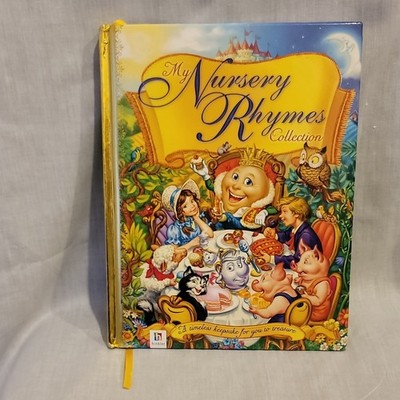 My Nursery Rhymes Collection Book  Hardcover Illustrated Pre-owned 